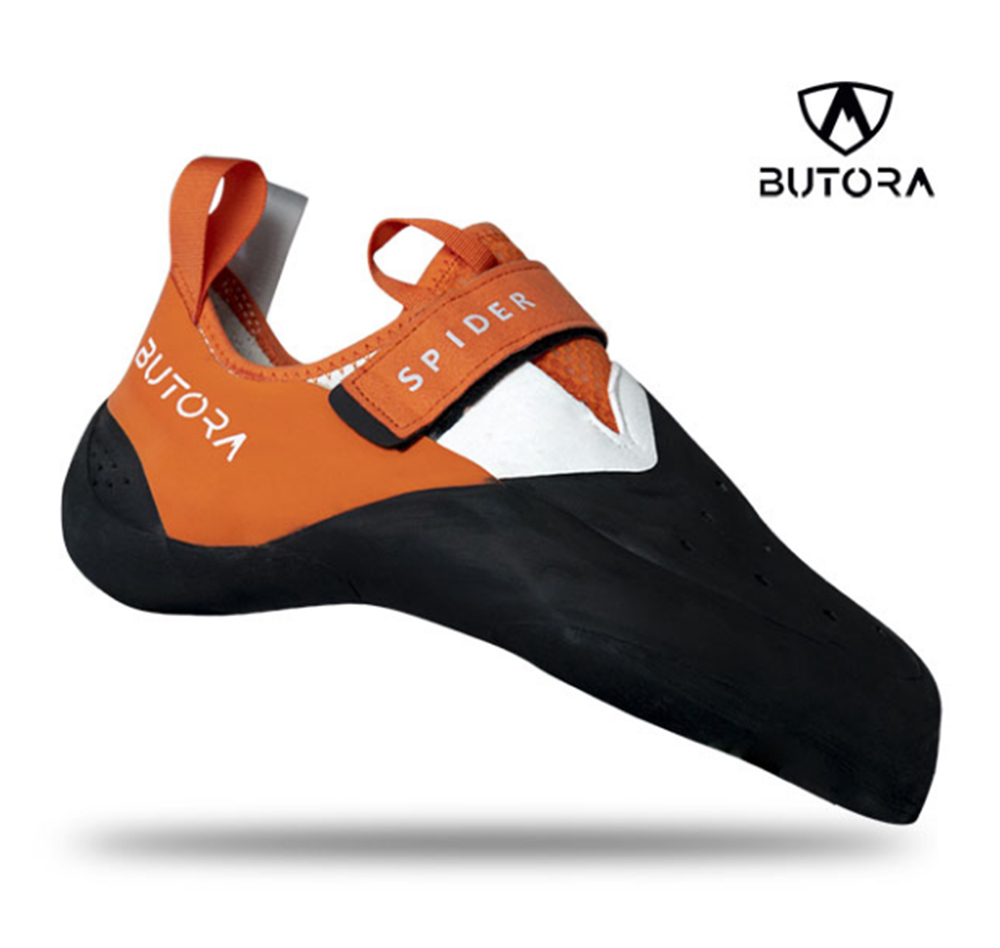 암벽화 남,여공용 부토라 거미 스파이더 오렌지(넓은볼) 암벽화 BUTORA SPIDER ORANGE