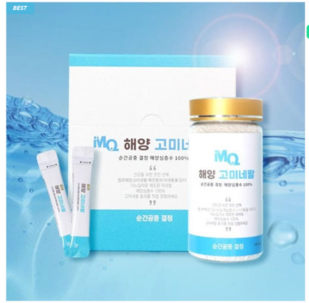 엠큐해양심층수고미네랄스틱(굵은소금180g고미네랄2 박스)